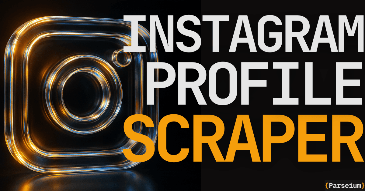 Instagram Profile Parser